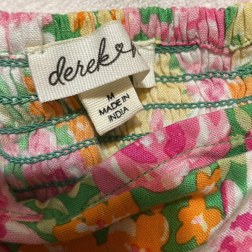 Derek Heart Floral Corset Style Top - Picture 6 of 9